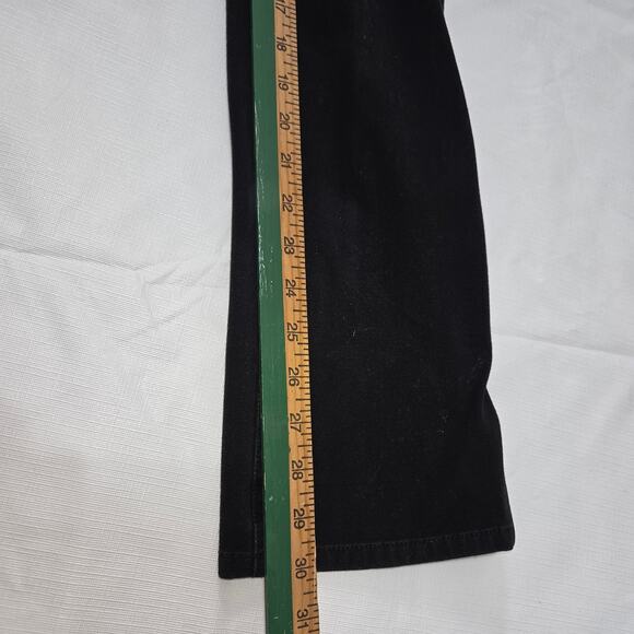 Chaps Black Madden Straight Jeans Woman's Size 6 - Picture 5 of 7
